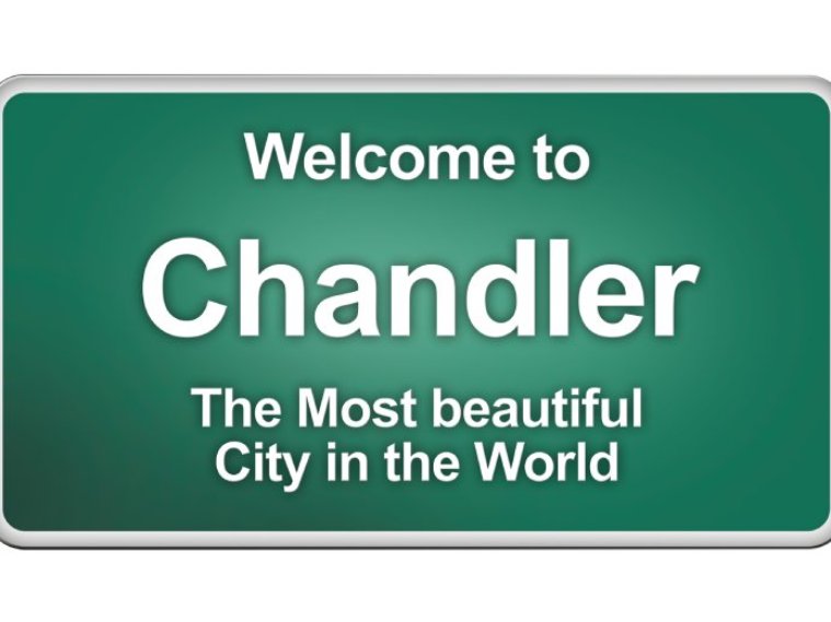 City of Chandler sign